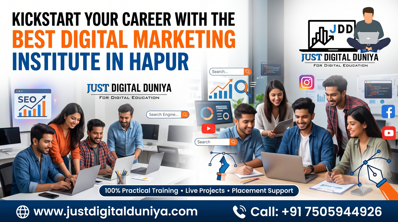 Best Digital Marketing Institute In Hapur
