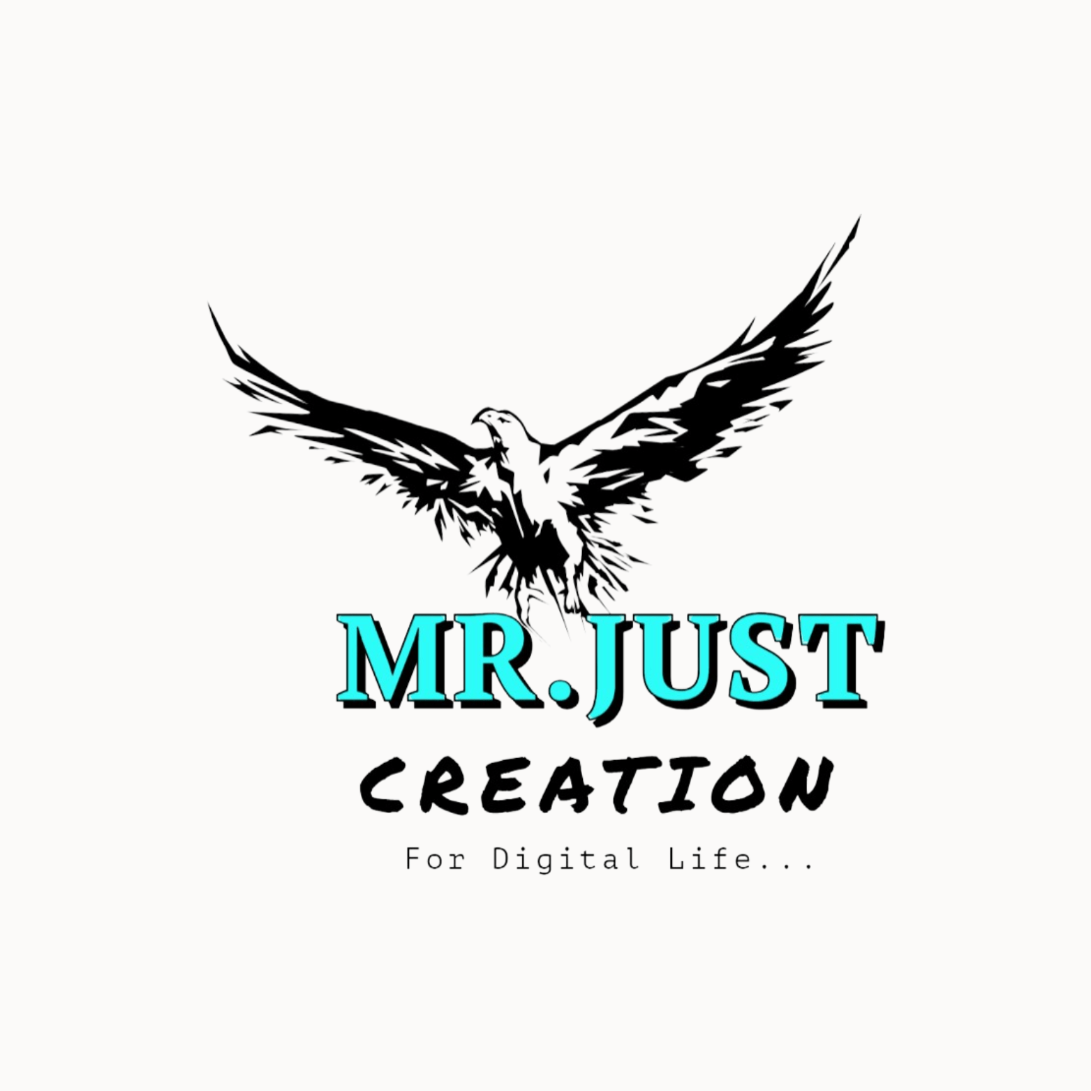 White Bg Mr. Just Creation